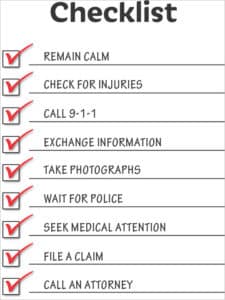 Personal Injury Checklist For Car Accident Victims | Fast Help